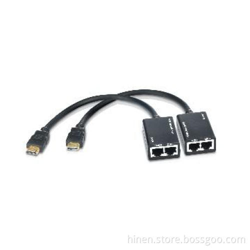 HDMI Extender(ByCAT-5e/6 Cable)